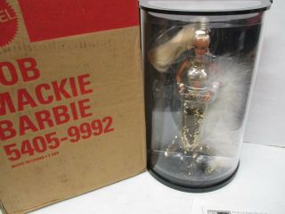 Vintage Bob Mackie Mermaid & Bob Mackie Display Case Barbie Doll w/Mailer Box 2
