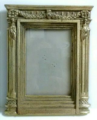 Antique Style Ornate Baroque Gold Photo Picture Frame 3.  5 X 5 Picture