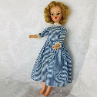 Tammy Doll Vintage 1960s Ideal Toy Corp Bs - 12 Blonde 12” Horsman Dress Hair