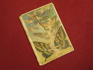 Vintage Antique 1917 Butterfly Babies Illustrated Childrens Book George Butler