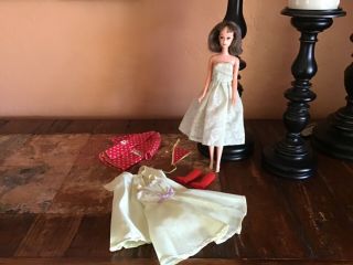 Vintage Francie Doll And Clothes