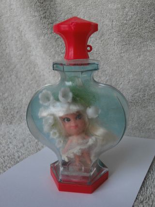 1967 Vintage Liddle Kiddle Kologne Doll Lily Of The Valley In Bottle