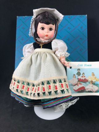 Vintage 1985 Madame Alexander 8 " Italy International Doll 553 1 - J