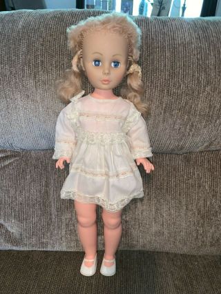 Vintage Eugene Plastic Doll 1977 Blonde Blue Eyes 24 " Tall