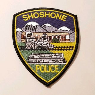 Shoshone Idaho Police Shoulder Patch