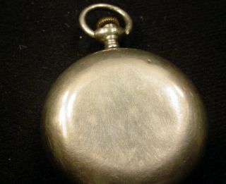Vintage Elgin 17 Jewel Pocket Watch For Repair Or Parts 4