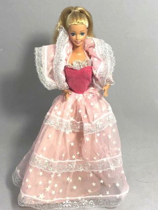 1985 Dream Glow Barbie Outfit On 
