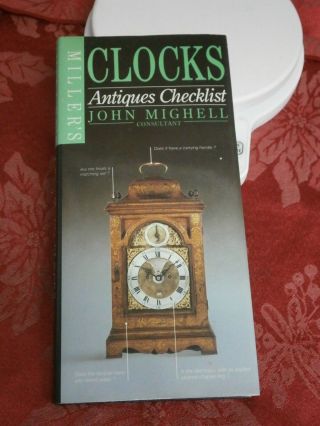 Clocks John Mighell Hardback Book Millers Longcase Bracket Mantle Part Spares