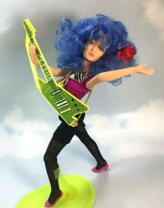 Jem And The Holograms Stormer Doll Clothes Shoes Guitar Instrument Hasbro