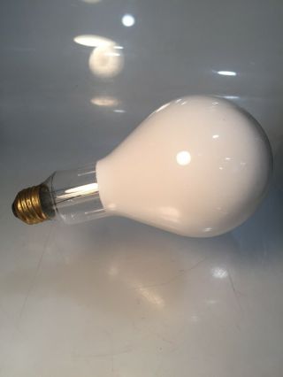 Vintage Philips Light Bulb S160e30/dx Self Ballasted Mercury Vapor 120v 160w