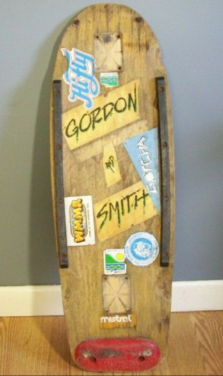 Vintage G&s Gordon And Smith Skateboard 80 