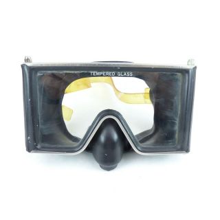Vintage U.  S.  Divers Co.  Aqua Lung Wrap Around Tempered Glass Scuba Diving Mask