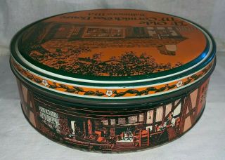 ANTIQUE BANQUET TEA TIN LITHO CAN McCORMICK HOUSE BALTIMORE MD 250 BAGS GROCERY 4