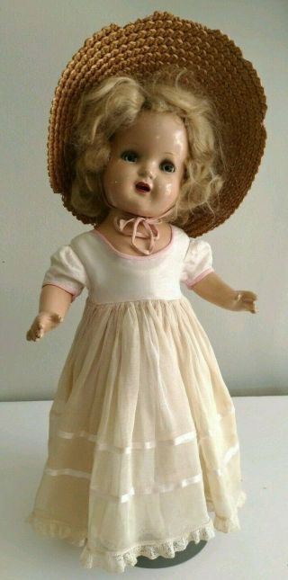 Vintage 16 " Arranbee R&b Nancy Doll Composition Compo Sleep Eyes Antique Old