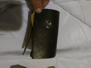 Vintage Abu Garcia Ambassadeur Fishing Reel Leather Case From Sweden
