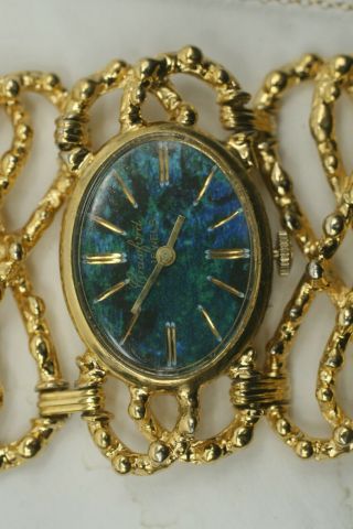 Vintage Crawford Ladies Watch Oval 21 Jewels Watch Runs