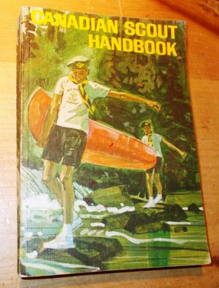 Vintage Canadian Scout Handbook Early 60 