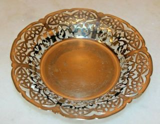 God looking Well Made Silver Plated Quaich Bowl By Viceroy Plate,  Plated Dish 4