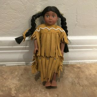 American Girl Mini Kaya Native American Indian Doll In Outfit
