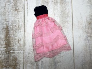 Vintage Barbie Francie - Two For The Ball 1232 Evening Gown Lace Dress
