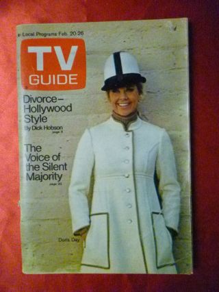 Los Angeles February 20 Tv Guide 1971 Doris Day Carol Burnett Sandra Smith Khigh