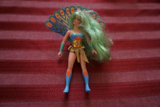 Vintage 80s Motu She - Ra Princess Of Power Peekablue Doll