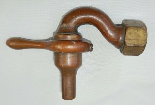 Vtg.  or Antique Bronze/Brass Haines,  Jones & Cadbury Co.  Phila.  Spigot or Faucet 2
