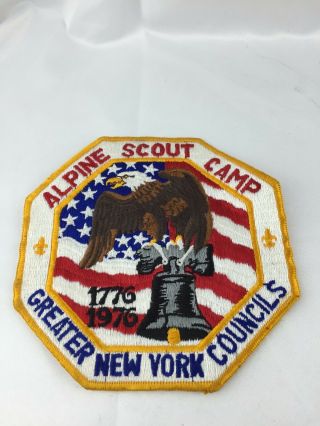 Alpine Camp Jacket Patch - Greater York Councils Boy Scout