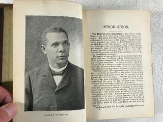 Progress Of A Race Advancement of Afro - American Negro Antique History Book Race 4