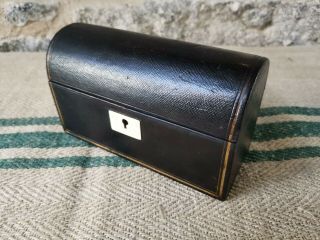 A Victorian Leather Box by Edwards & Jones 3