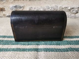A Victorian Leather Box by Edwards & Jones 8