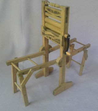 Vintage Salesman Sample Miniature Wringer Drying Rack Doll Prop
