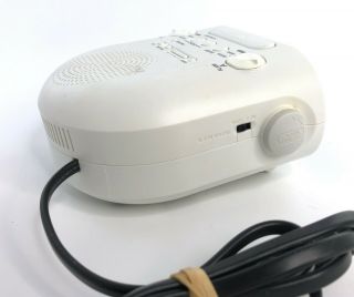 Sony ICF - C318 Dream Machine AM/FM Radio Alarm Clock,  White - OEM Classic 3