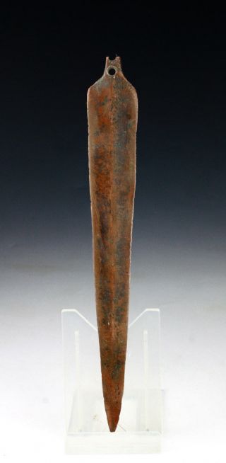 Sc Choice Tanged Western Asian Bronze Dagger,  1st - 2nd Mill Bc