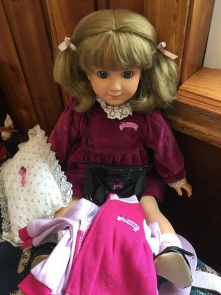 Vintage Pamela - Worlds Of Wonder Doll - 1986 20 1/2” Tall,  With Accessories