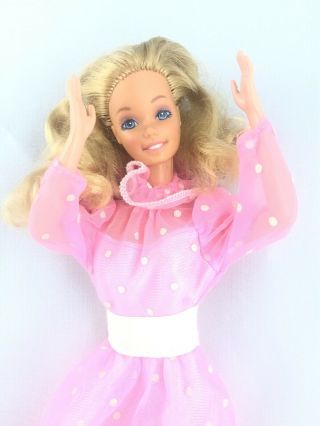 Mattel Happy Birthday Barbie 1922 Doll And Dress 1983