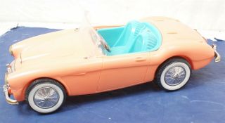 Barbie 1962: Vintage Irwin Austin Healy Convertible Car Complete