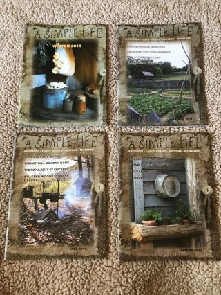 4 A Simple Life Magazines Primitive Antiques Early Homes History Museums