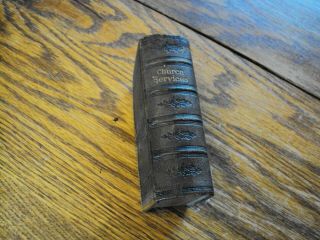 Antique Leather Church Srvices The Book Of Common Prayer