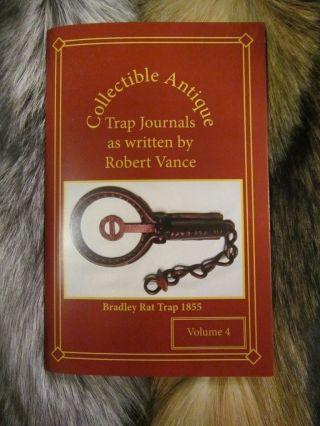 2018 Vances Volume (4) Antique Trap Journals / Newhouse / Trapping