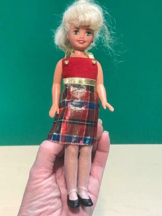 Vintage 1991 Replacement Stacie Doll Of Barbie Holiday Sisters Set 19809 - Clothes