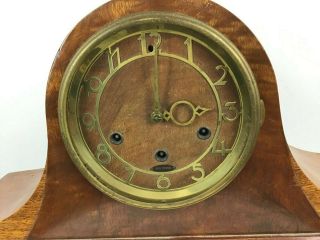 Antique Seth Thomas 4802 Mantle Chime Clock With Key Not For Repair