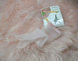 Vintage Pink Stockings Hosiery Madame Alexander 21 " Cissy Revlon Sz Doll Nylons