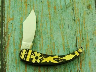 VINTAGE TOLEDO SPAIN GOLD DAMASCENE NAVAJA POCKET CLASP KNIFE WATCH FOB KNIVES 6