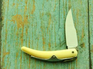 MINI FRENCH SPANISH ITALIAN NAVAJA FOLDING CLASP POCKET KNIFE VINTAGE KNIVES NR 4