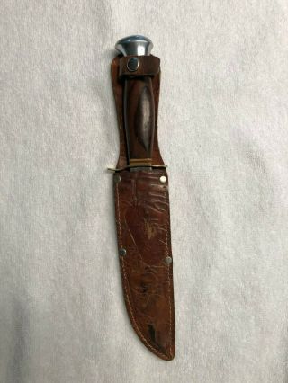 Vintage Edge Mark Solingen German 50/52r Fixed Blade Hunting Knife