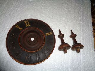 Antique - Cuckoo Clock/Parts - Ca.  1900 - With Inlay - T641 8