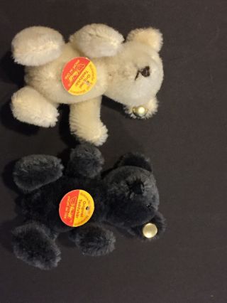 Vintage Steiff Miniature Teddy Bears - Set Of 2