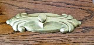 Antique Brass Over Cast Iron Paperweight