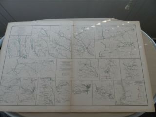 Civil War Campaign Maps Savannah Ga To Goldsboro Nc To Washington Jan - May 1865